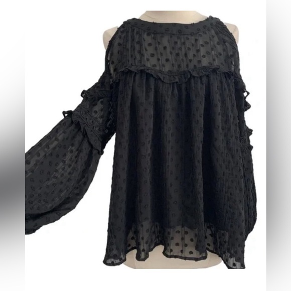 MISS ME NEW COLD SHOULDER TOP! FITS A M/L NEW - Picture 5 of 10